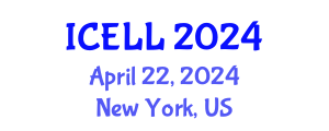 International Conference on English Language and Linguistics (ICELL) April 22, 2024 - New York, United States