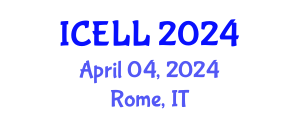 International Conference on English Language and Linguistics (ICELL) April 04, 2024 - Rome, Italy