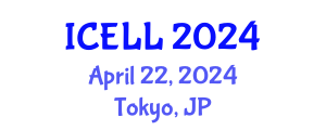 International Conference on English Language and Linguistics (ICELL) April 22, 2024 - Tokyo, Japan