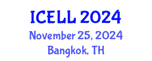 International Conference on English Language and Linguistics (ICELL) November 25, 2024 - Bangkok, Thailand