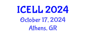 International Conference on English Language and Linguistics (ICELL) October 17, 2024 - Athens, Greece