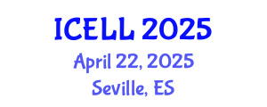 International Conference on English Language and Linguistics (ICELL) April 22, 2025 - Seville, Spain