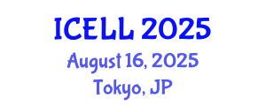 International Conference on English Language and Linguistics (ICELL) August 16, 2025 - Tokyo, Japan