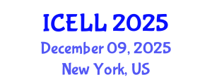 International Conference on English Language and Linguistics (ICELL) December 09, 2025 - New York, United States