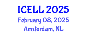 International Conference on English Language and Linguistics (ICELL) February 08, 2025 - Amsterdam, Netherlands