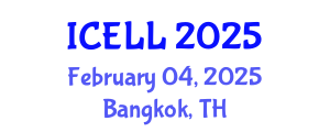 International Conference on English Language and Linguistics (ICELL) February 04, 2025 - Bangkok, Thailand