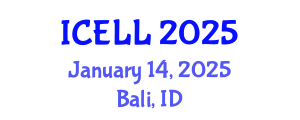 International Conference on English Language and Linguistics (ICELL) January 14, 2025 - Bali, Indonesia