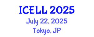 International Conference on English Language and Linguistics (ICELL) July 22, 2025 - Tokyo, Japan