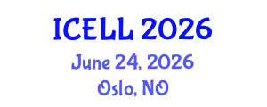 International Conference on English Language and Linguistics (ICELL) June 24, 2026 - Oslo, Norway