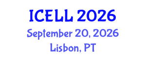 International Conference on English Language and Literature (ICELL) September 20, 2026 - Lisbon, Portugal