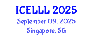 International Conference on English Language, Literature and Linguistics (ICELLL) September 09, 2025 - Singapore, Singapore