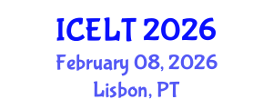 International Conference on English Language Teaching (ICELT) February 08, 2026 - Lisbon, Portugal