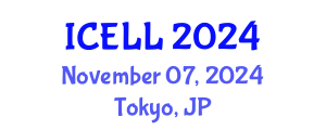 International Conference on English Literature and Linguistics (ICELL) November 07, 2024 - Tokyo, Japan