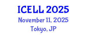 International Conference on English Literature and Linguistics (ICELL) November 11, 2025 - Tokyo, Japan