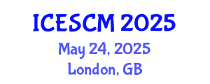 International Conference on Enterprise and Supply Chain Management (ICESCM) May 24, 2025 - London, United Kingdom
