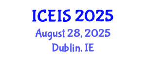 International Conference on Enterprise Information Systems (ICEIS) August 28, 2025 - Dublin, Ireland International Conference on Enterprise Information Systems (ICEIS) August 28, 2025 - Dublin, Ireland