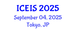 International Conference on Enterprise Information Systems (ICEIS) September 04, 2025 - Tokyo, Japan International Conference on Enterprise Information Systems (ICEIS) September 04, 2025 - Tokyo, Japan