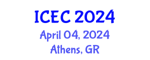 International Conference on Entertainment Computing (ICEC) April 04, 2024 - Athens, Greece
