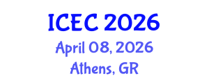 International Conference on Entertainment Computing (ICEC) April 08, 2026 - Athens, Greece