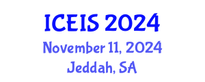 International Conference on Entomology and Insect Science (ICEIS) November 11, 2024 - Jeddah, Saudi Arabia