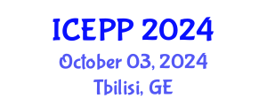 International Conference on Entomology and Plant Pathology (ICEPP) October 03, 2024 - Tbilisi, Georgia