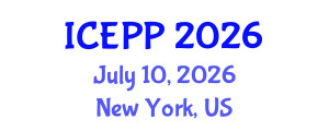 International Conference on Entomology and Plant Pathology (ICEPP) July 10, 2026 - New York, United States International Conference on Entomology and Plant Pathology (ICEPP) July 10, 2026 - New York, United States