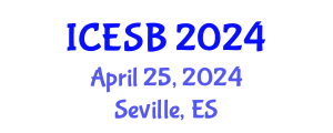 International Conference on Entrepreneurship and Small Business (ICESB) April 25, 2024 - Seville, Spain