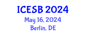 International Conference on Entrepreneurship and Small Business (ICESB) May 16, 2024 - Berlin, Germany