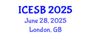 International Conference on Entrepreneurship and Small Business (ICESB) June 28, 2025 - London, United Kingdom