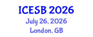 International Conference on Entrepreneurship and Small Business (ICESB) July 26, 2026 - London, United Kingdom