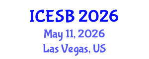 International Conference on Entrepreneurship and Small Business (ICESB) May 11, 2026 - Las Vegas, United States International Conference on Entrepreneurship and Small Business (ICESB) May 11, 2026 - Las Vegas, United States