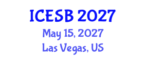 International Conference on Entrepreneurship and Small Business (ICESB) May 15, 2027 - Las Vegas, United States International Conference on Entrepreneurship and Small Business (ICESB) May 15, 2027 - Las Vegas, United States