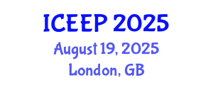 International Conference on Entrepreneurship Education and Pedagogy (ICEEP) August 19, 2025 - London, United Kingdom