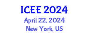 International Conference on Entrepreneurship Education (ICEE) April 22, 2024 - New York, United States