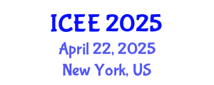 International Conference on Entrepreneurship Education (ICEE) April 22, 2025 - New York, United States