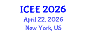 International Conference on Entrepreneurship Education (ICEE) April 22, 2026 - New York, United States