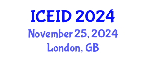 International Conference on Entrepreneurship, Innovation and Development (ICEID) November 25, 2024 - London, United Kingdom