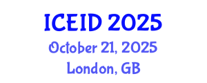 International Conference on Entrepreneurship, Innovation and Development (ICEID) October 21, 2025 - London, United Kingdom