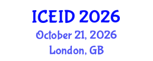 International Conference on Entrepreneurship, Innovation and Development (ICEID) October 21, 2026 - London, United Kingdom