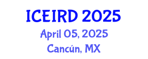 International Conference on Entrepreneurship, Innovation and Regional Development (ICEIRD) April 05, 2025 - Cancún, Mexico