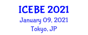 International Conference on Environment and Bio-Engineering (ICEBE) January 09, 2021 - Tokyo, Japan