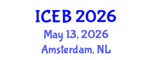 International Conference on Environment and Bioengineering (ICEB) May 13, 2026 - Amsterdam, Netherlands