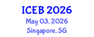 International Conference on Environment and Bioengineering (ICEB) May 03, 2026 - Singapore, Singapore