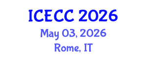 International Conference on Environment and Climate Change (ICECC) May 03, 2026 - Rome, Italy