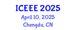 International Conference on Environment and Electrical Engineering (ICEEE) April 10, 2025 - Chengdu, China