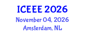 International Conference on Environment and Electrical Engineering (ICEEE) November 04, 2026 - Amsterdam, Netherlands