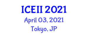 International Conference on Environment and Industrial Innovation (ICEII) April 03, 2021 - Tokyo, Japan