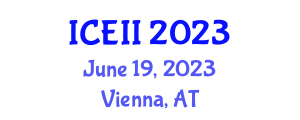 International Conference on Environment and Industrial Innovation (ICEII) June 19, 2023 - Vienna, Austria