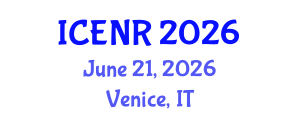 International Conference on Environment and Natural Resources (ICENR) June 21, 2026 - Venice, Italy