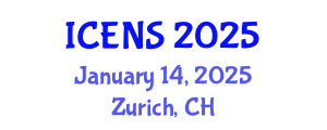 International Conference on Environment and Natural Science (ICENS) January 14, 2025 - Zurich, Switzerland